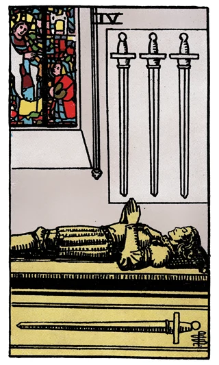 Kılıç Dörtlüsü (Four of Swords)