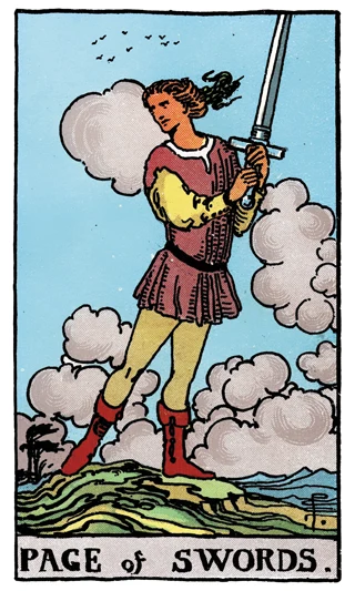 Kılıç Uşağı (Page of Swords)